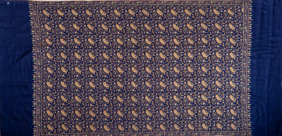 Shahkaar-e-Resham – Pure Silk Thread Sozni Embroidered on Pashmina Shawl
