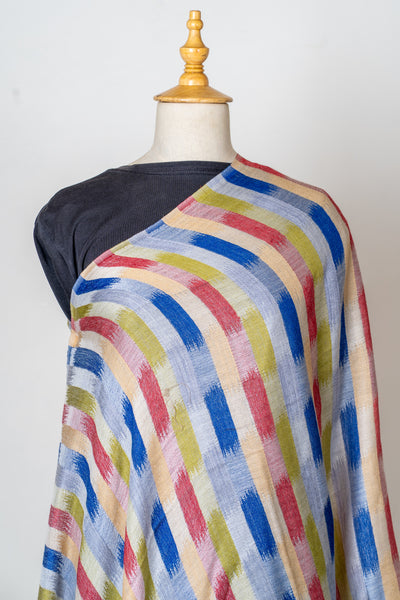 Brushstroke Breeze: 120 Count Merino Wool Scarf