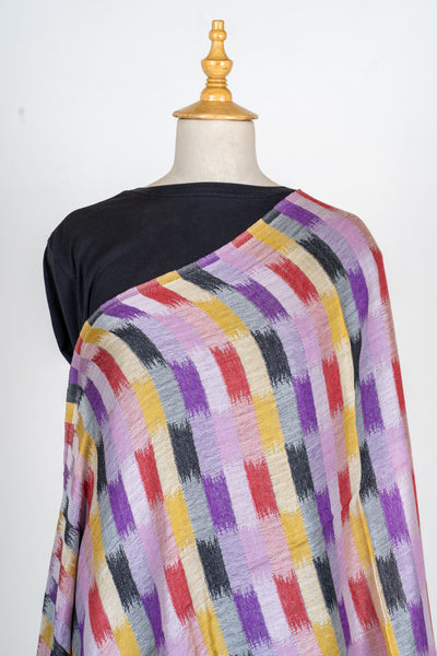 Rang Saavan: 120 Count Merino Wool Printed Scarf