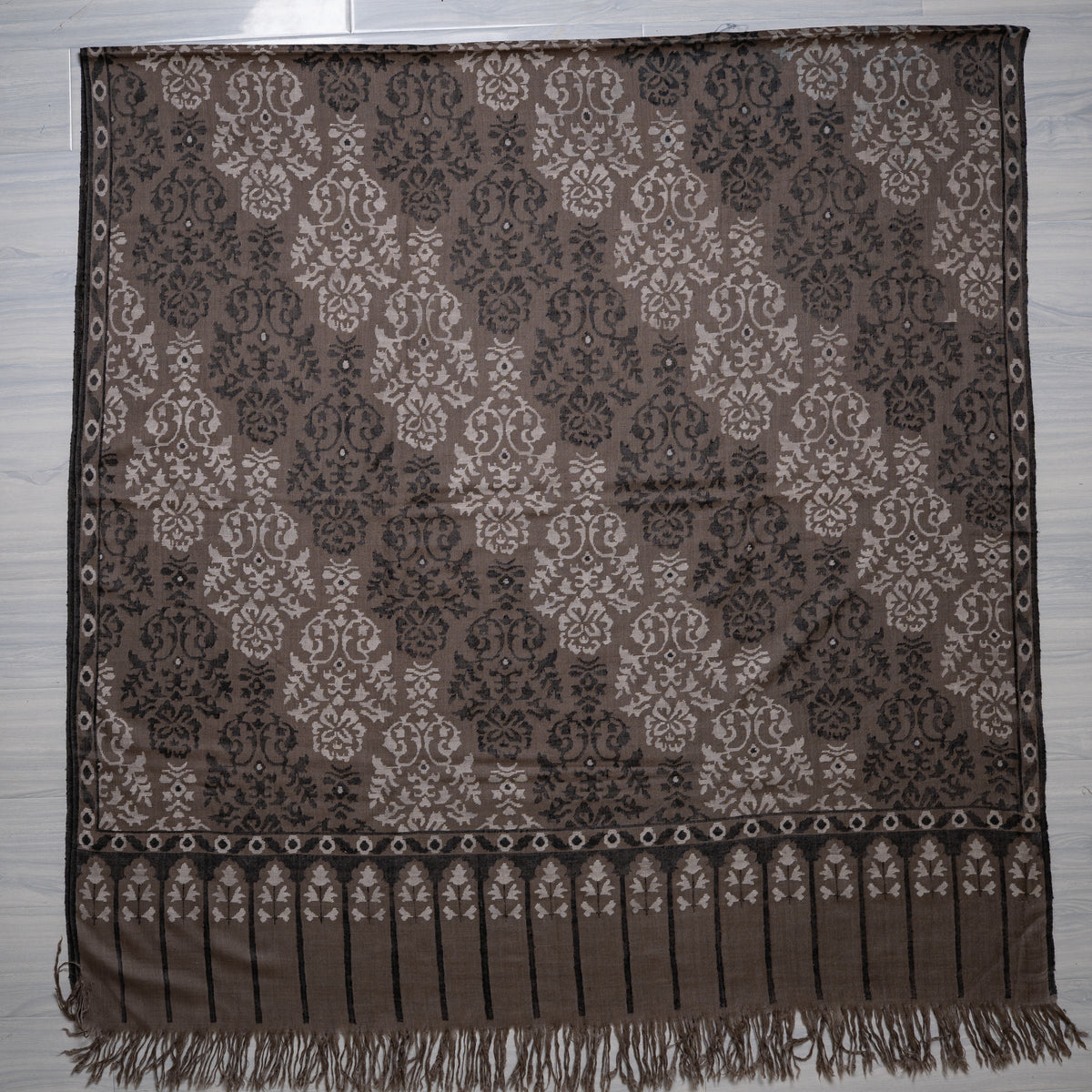3 yards Kani Pure Pashmina Hand Woven Shawl