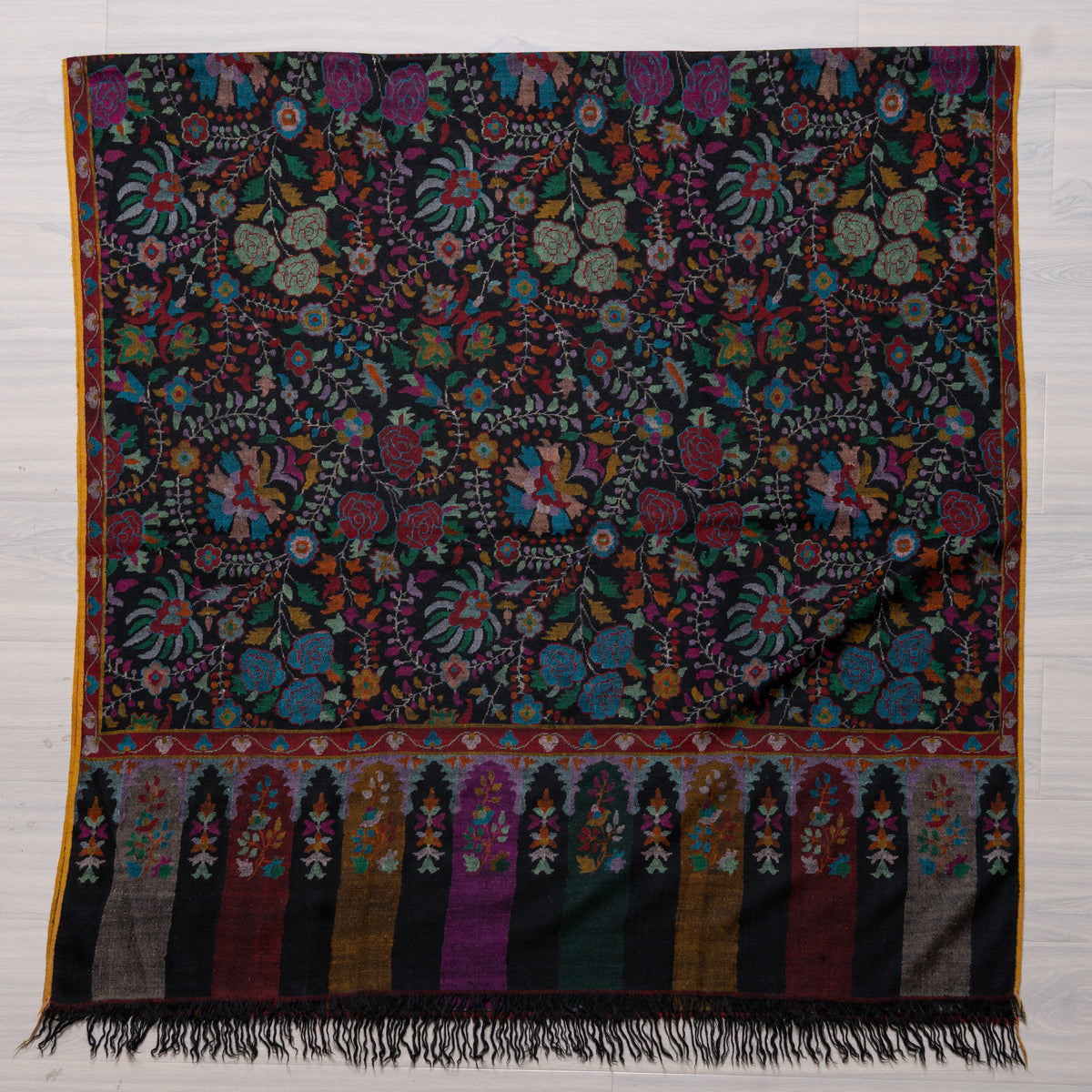 Hand Woven Kani Pure Pashmina Shawl