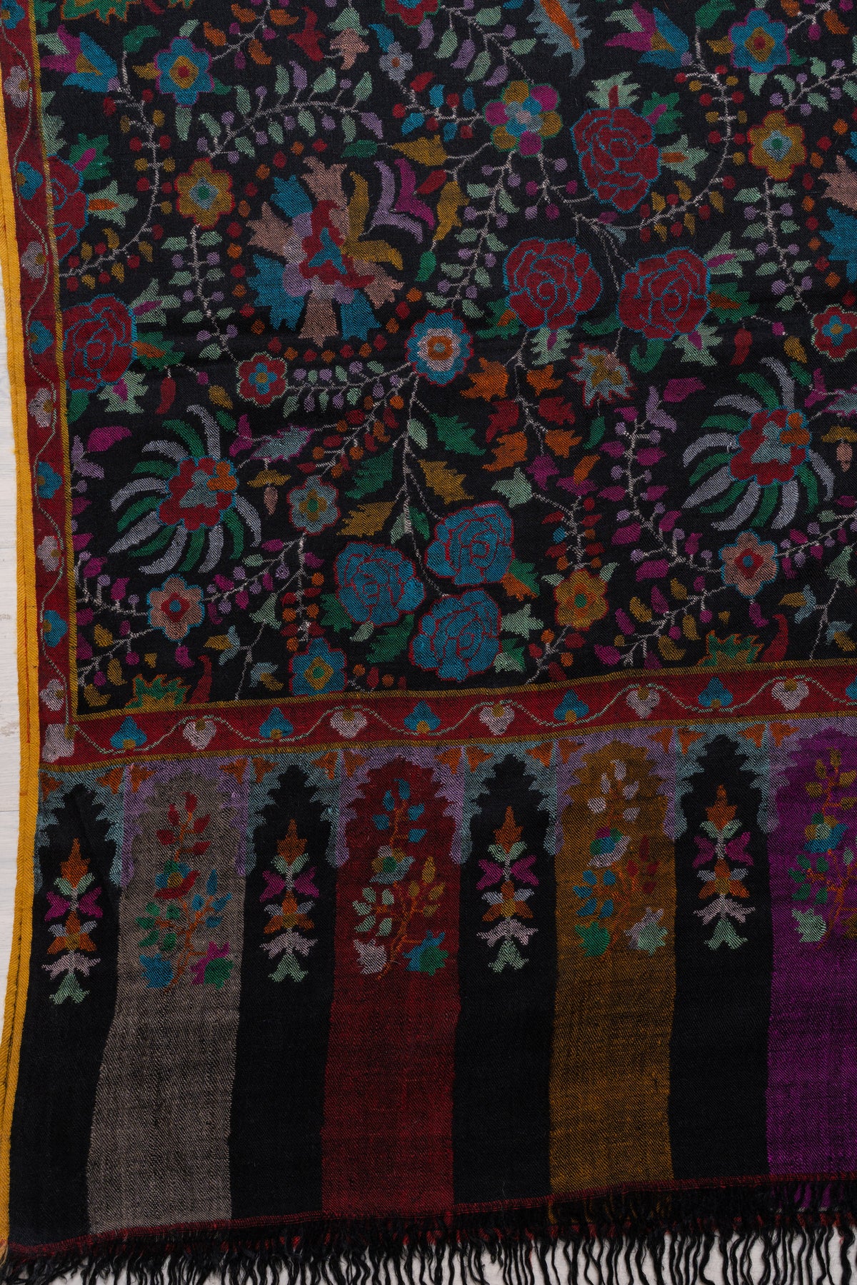 Hand Woven Kani Pure Pashmina Shawl