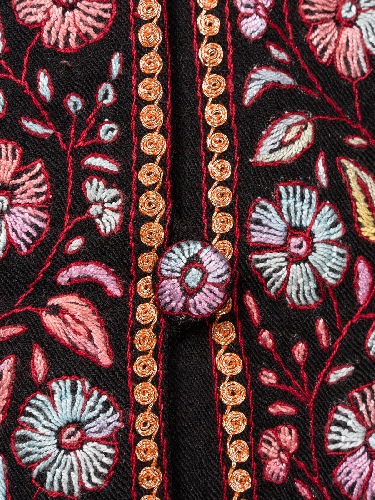 Twilight Garden: Sozni Hand Embroidered jacket