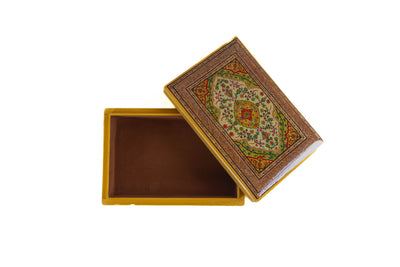 Harmony Rectangular Hand-Painted Paper Mache Box