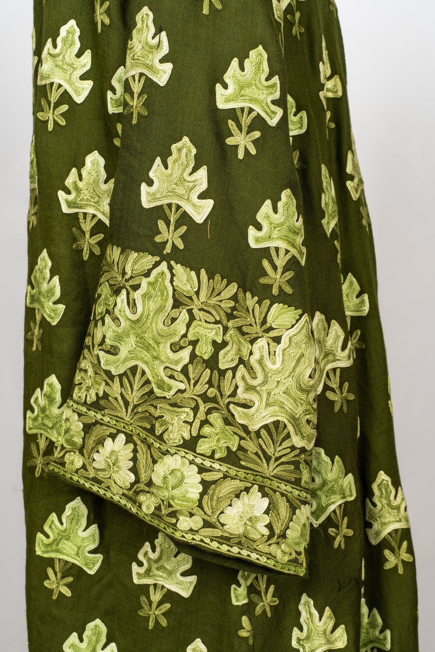 Olive Grove Aari Embroidered Abaya