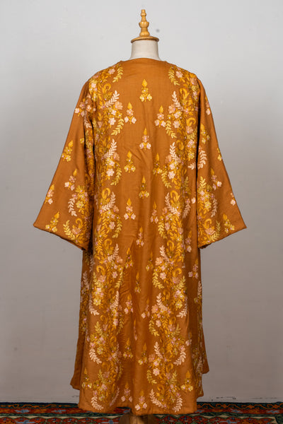 Golden Harvest Aari Embroidered Abaya