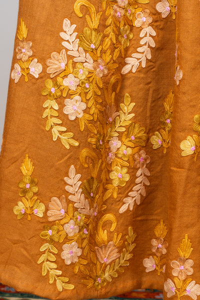 Golden Harvest Aari Embroidered Abaya