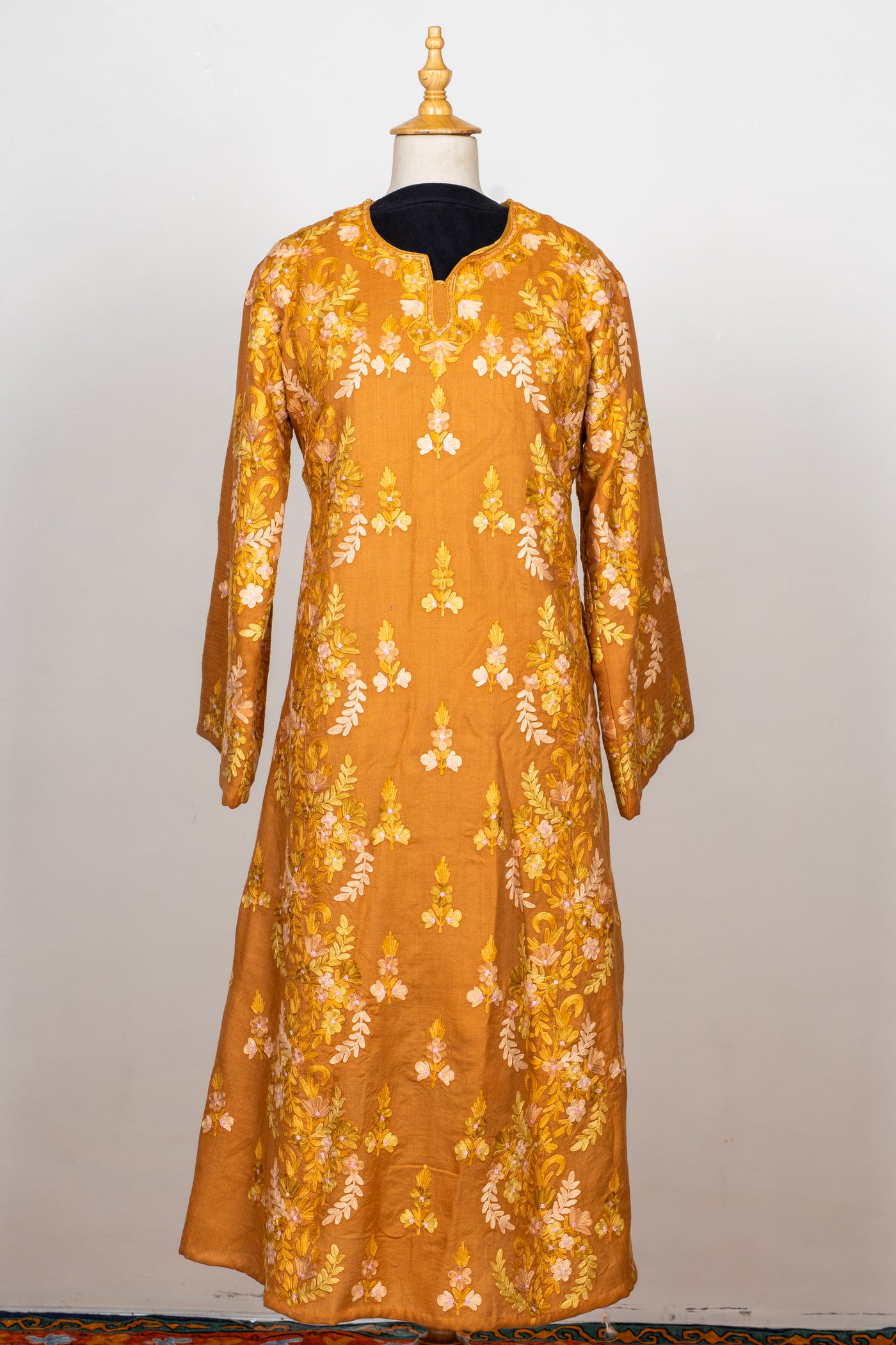 Golden Harvest Aari Embroidered Abaya