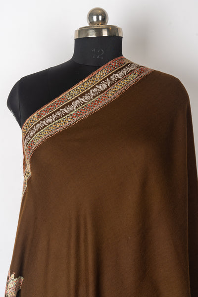 Embroidered Earth: Kashmiri Handcrafted Shawl