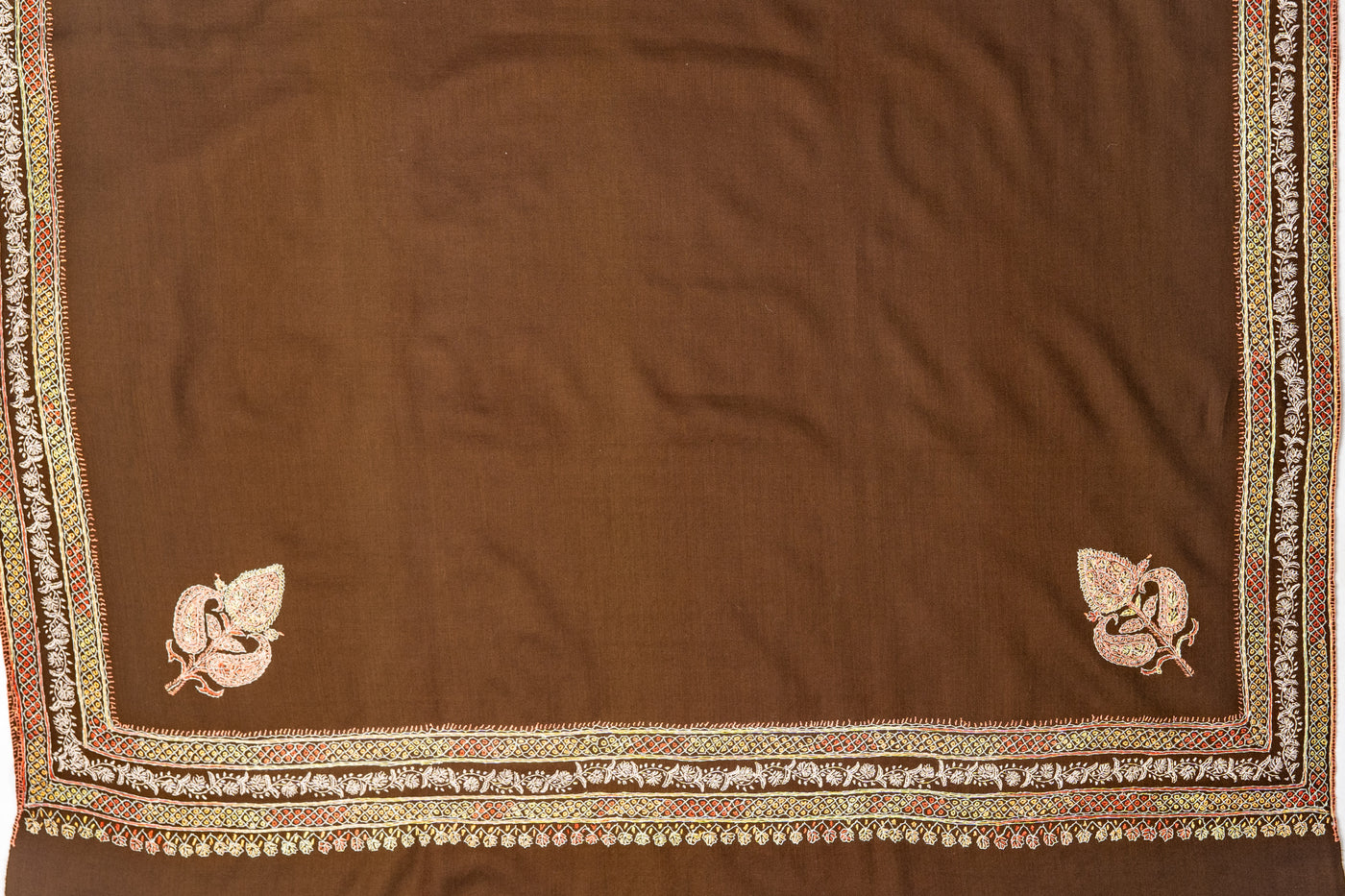 Embroidered Earth: Kashmiri Handcrafted Shawl