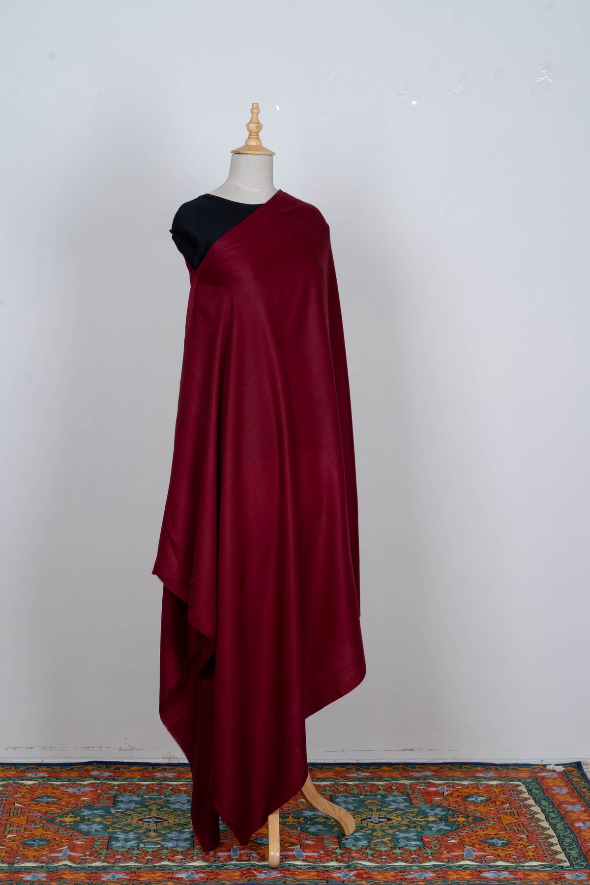Crimson Elegance Wrap