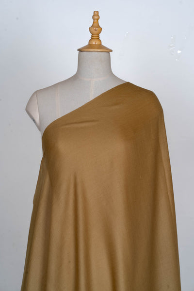 Golden Sand: A Plain Merino Wool Shawl of Warm Neutrals