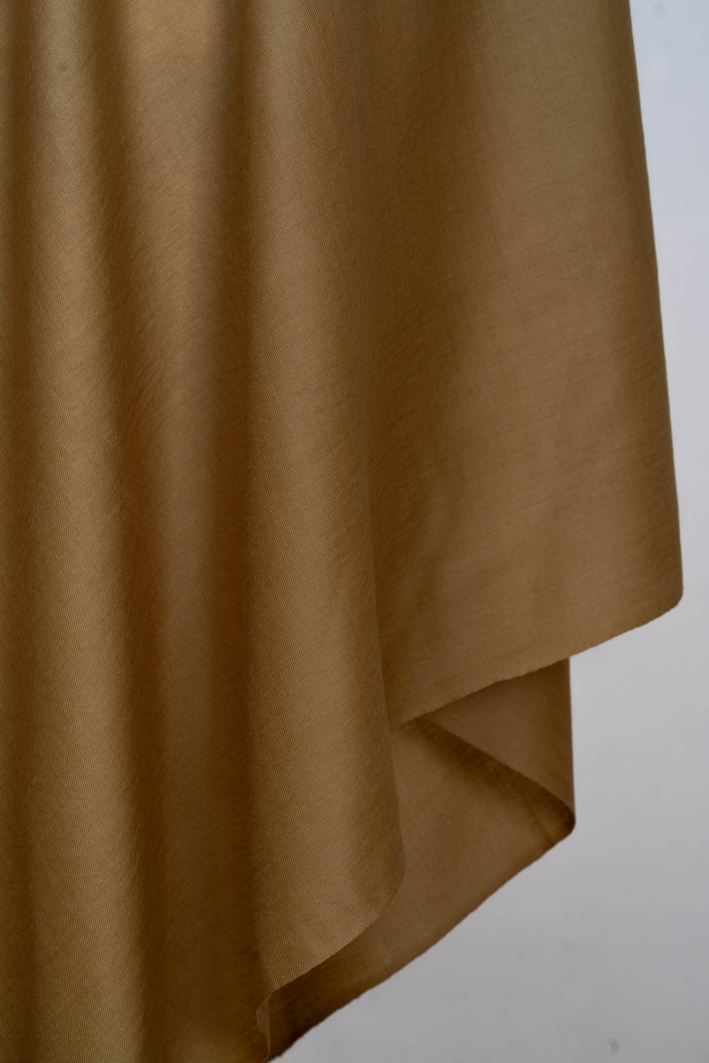 Golden Sand: A Plain Merino Wool Shawl of Warm Neutrals