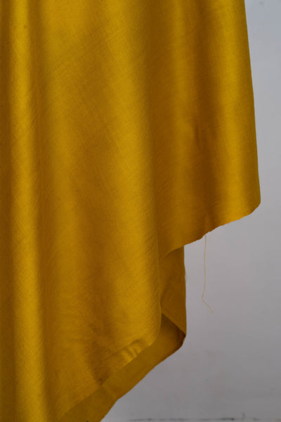 Golden Ochre: A Plain Merino Wool Shawl of Radiant Warmth