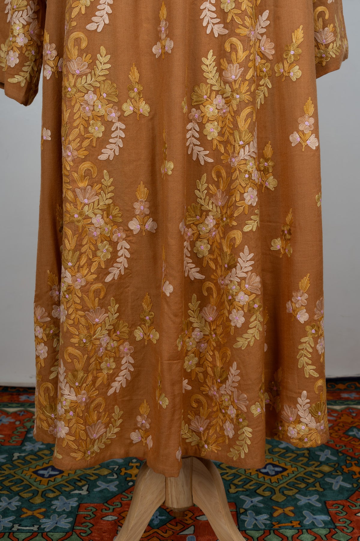Golden Harvest Aari Embroidered Abaya