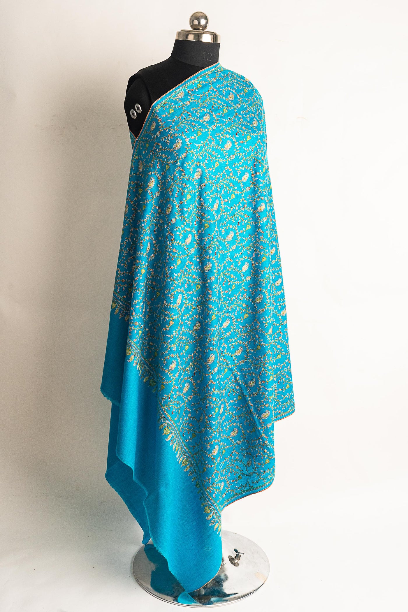 The Heirloom Sapphire Pashmina Shawl