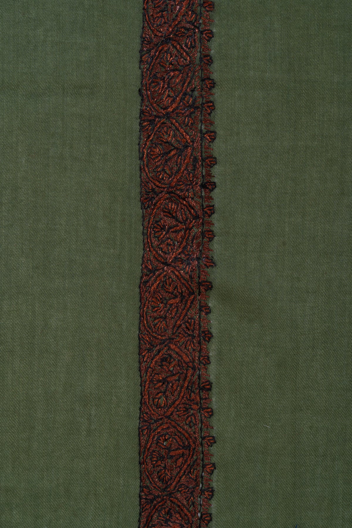 Forest Dusk Rumal — Sozni Hand Embroidered
