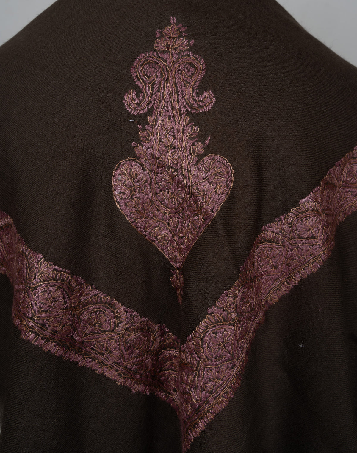 Nocturne Bloom Rumal — Sozni Hand Embroidered