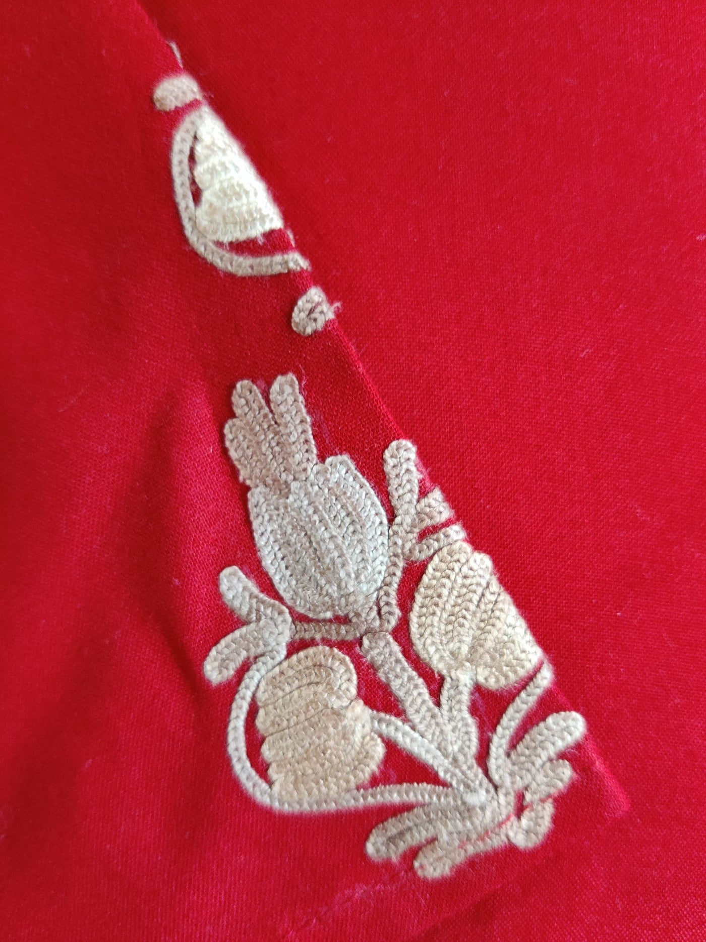 Crimson Majesty Aari Embroidered Kurti