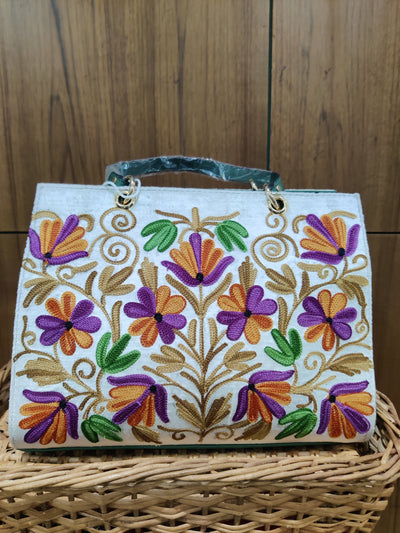 Regal Charm Kashmiri Embroidered Bag