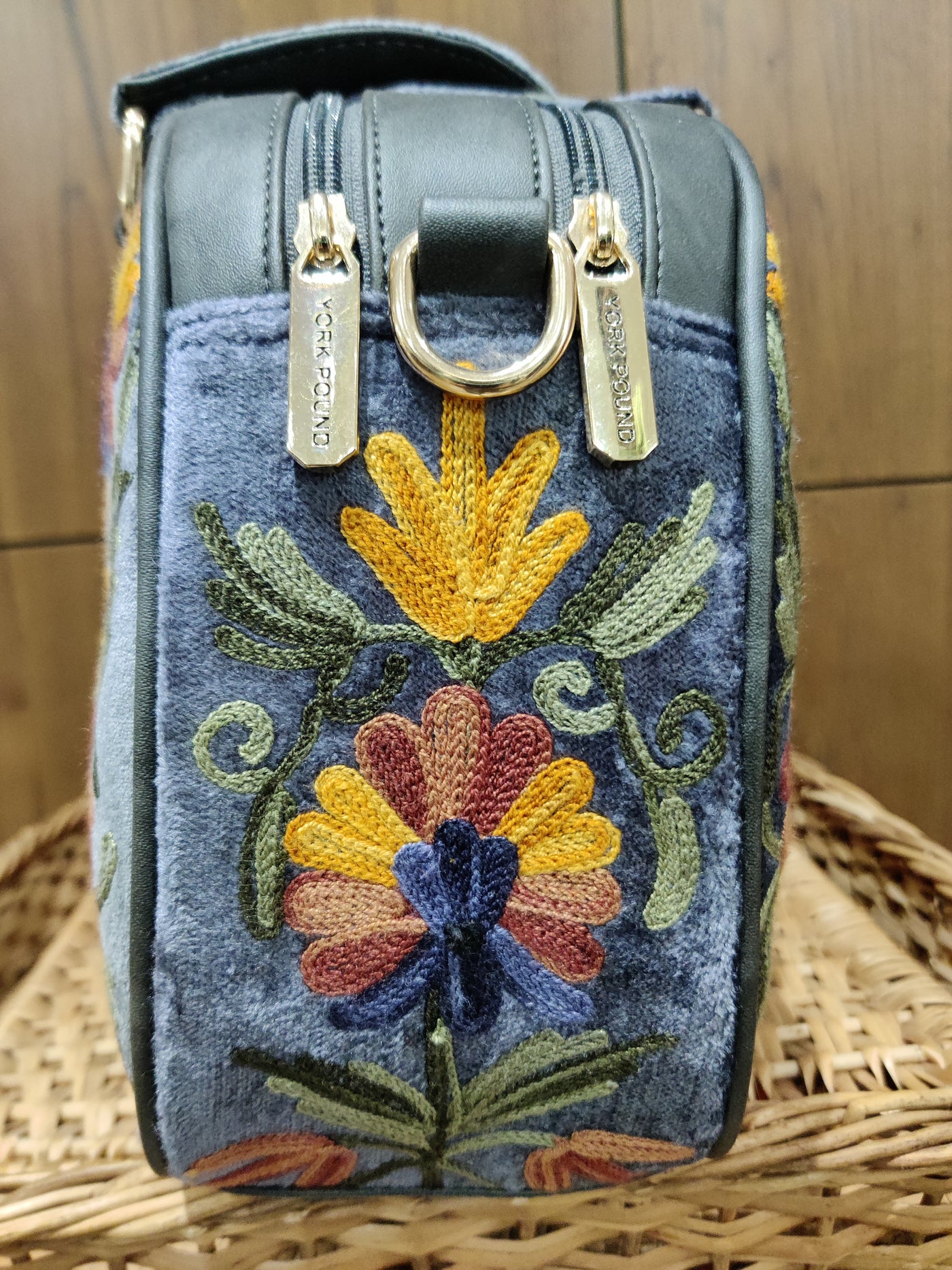 Sunshine Meadow Kashmiri Embroidered Handbag