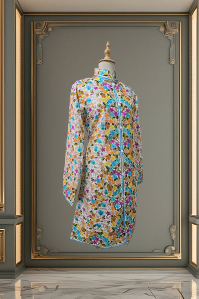 Bahaar-e-Rang Aari Embroidered Jacket