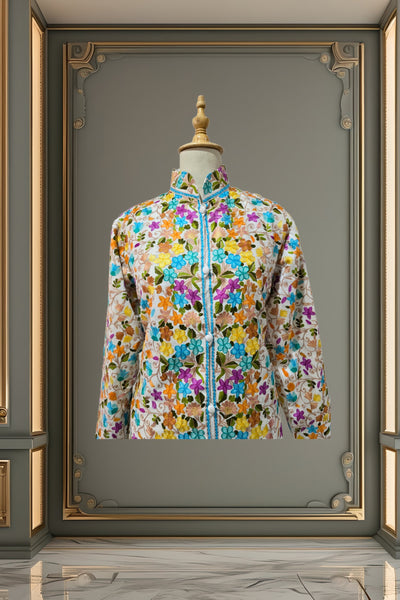 Bahaar-e-Rang Aari Embroidered Jacket