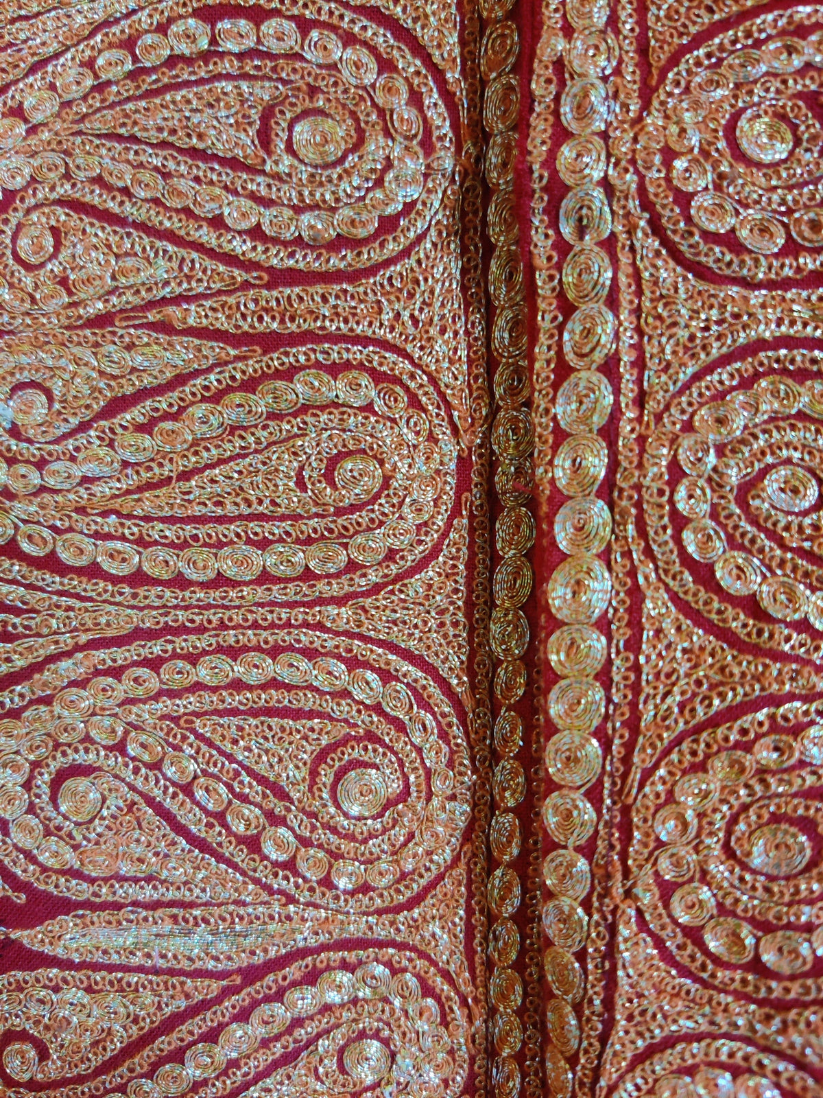 Kashmiri Robe With tilla Embroidery