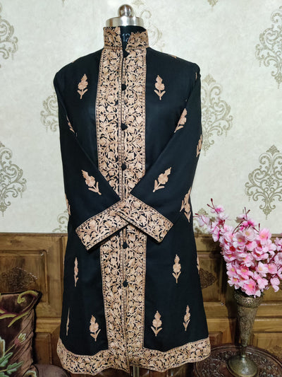Floral Embroidered Coat