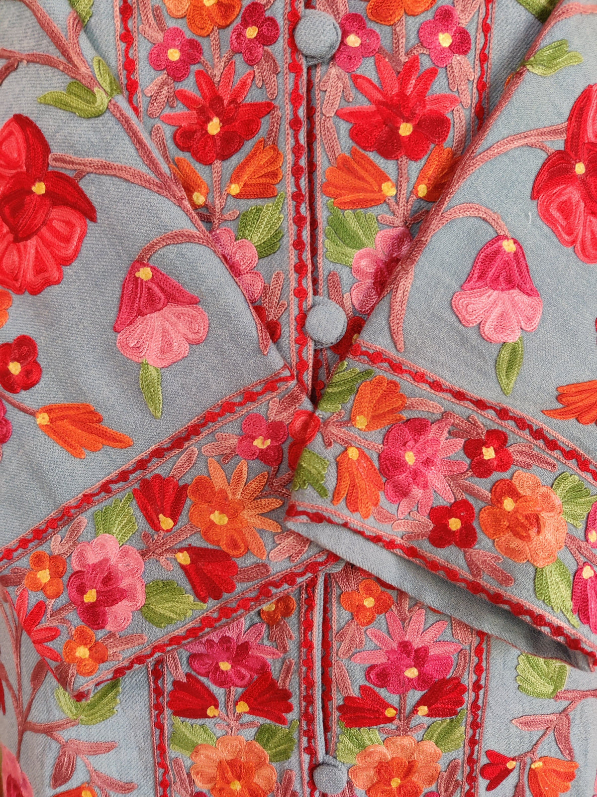 Boho Embroidery Jacket