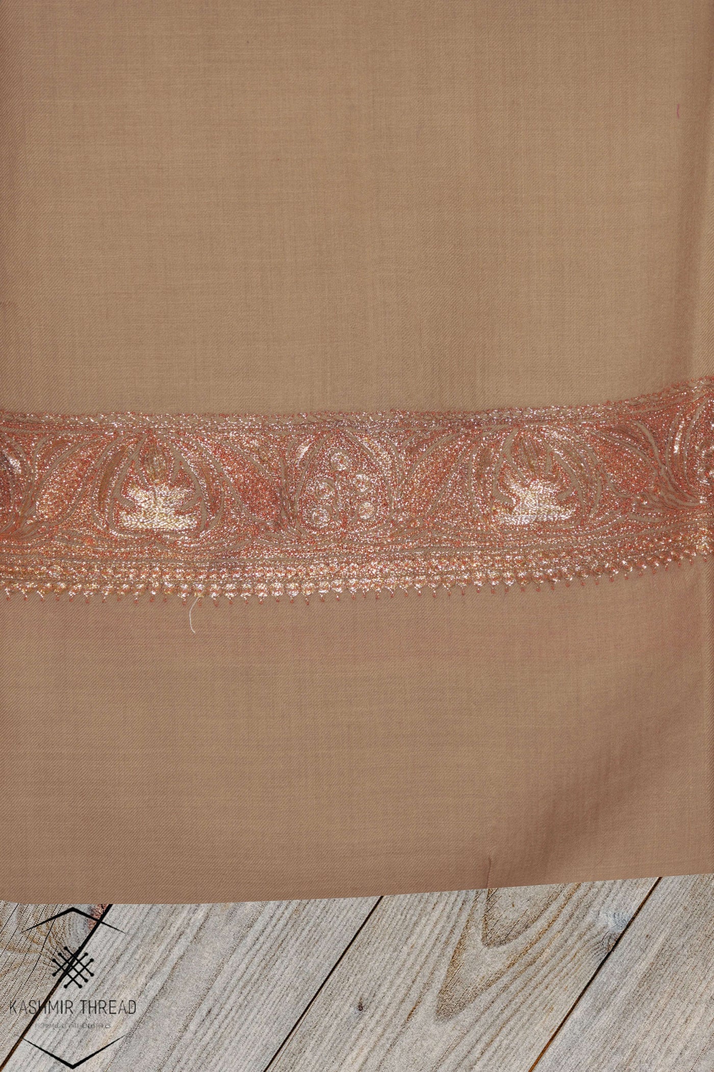 Kashmir Thread shawl Kashmiri Shawl Tilla Embroidery