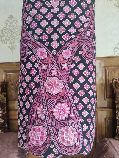 Ruby Cotton Kashmiri Summer Suit With Floral Embroidery Summer Suit KashmKari Buy Kashmiri Summer Suit online with Floral Embroidery at Best Price On Kashmir Thread 