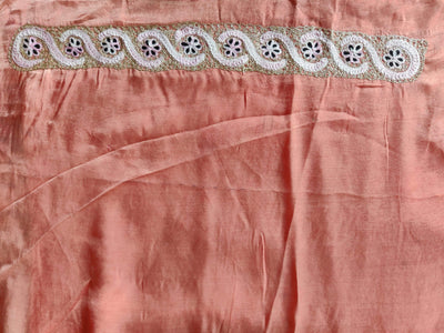 Kashmir Thread Summer Suit Silk Kashmiri Summer Suit Three-Piece With Heavy Embroidery